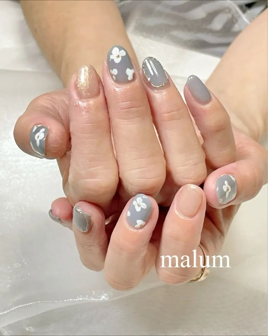 ネイル ハンドネイル malum nailのネイルデザイン