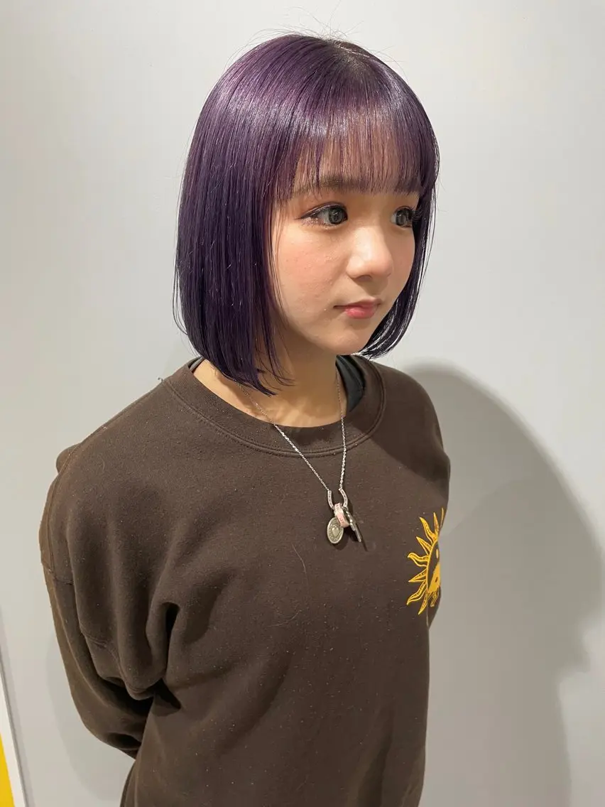 ショート カラー ベージュカラー ブリーチ ケアブリーチ ボブ トリートメント カット ヘアカラー トリートメント Riganuts王子 Hayato✂︎のヘアスタイル