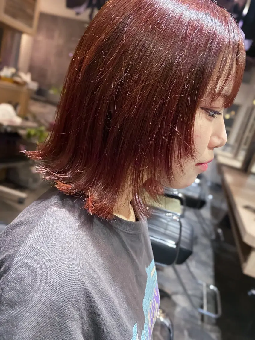 ミディアム KYO keysのヘアスタイル