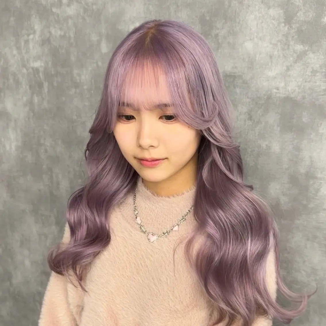 ロング カラー カット ヘアカラー トリートメント ヘアセット ダメージレスブリーチ RIKU🎨のヘアスタイル