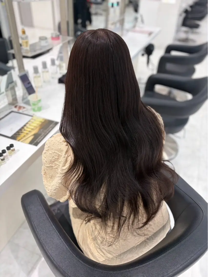 カラー 🩶韓国透明感カラー /Yayoi🩶のヘアスタイル