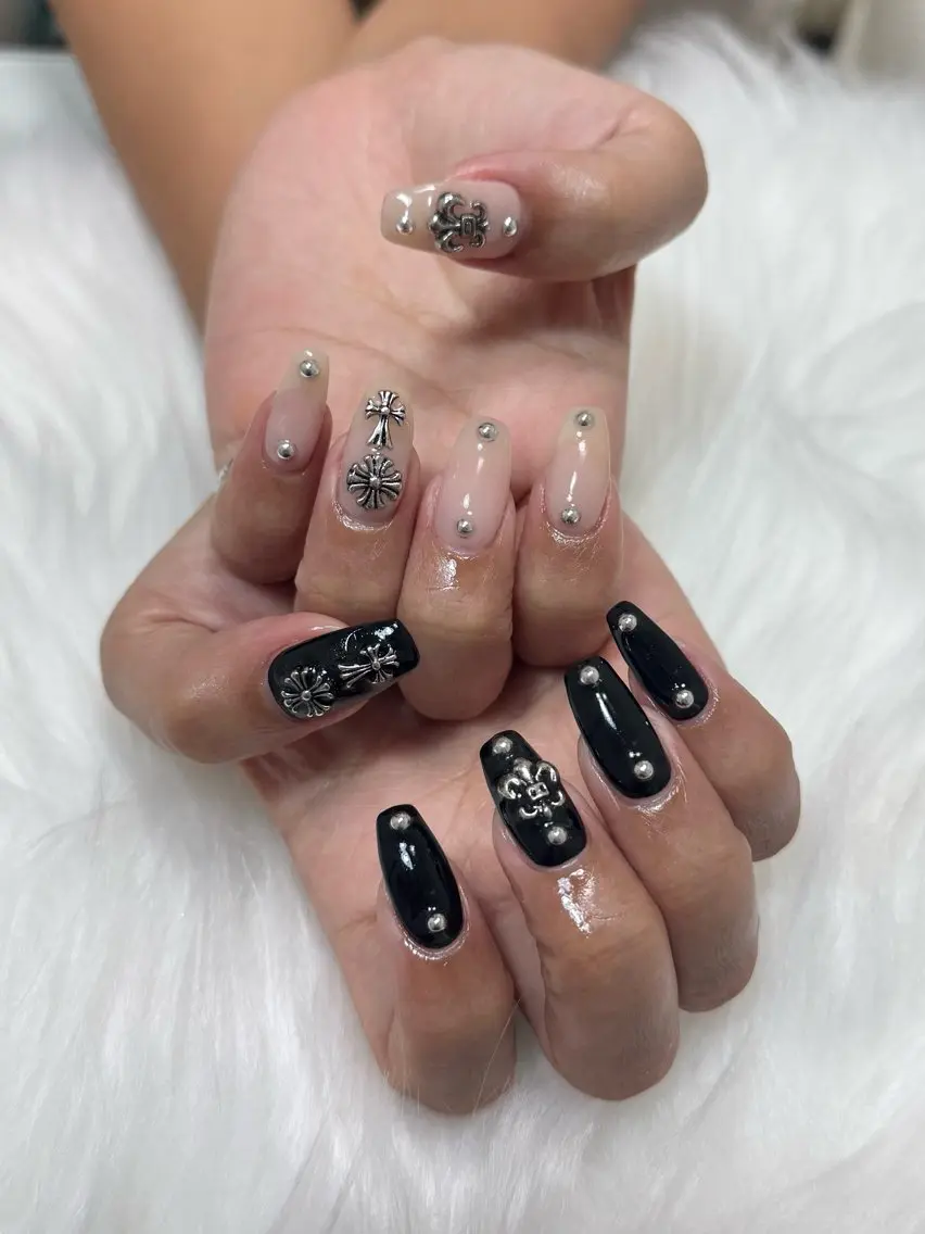【オフあり可】ワンカラーパーツつけ放題💎🎀　（ラメ/フラッシュ可）の写真