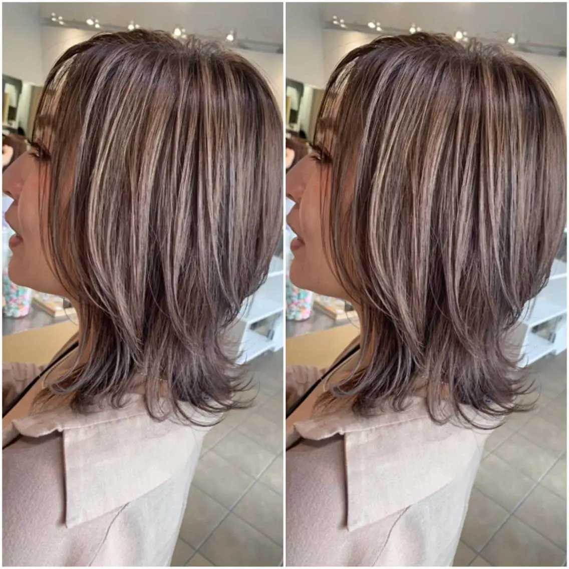 ショート カラー ブリーチ ケアブリーチ 透明感カラー イルミナカラー トリートメント 宮永 智香のヘアスタイル