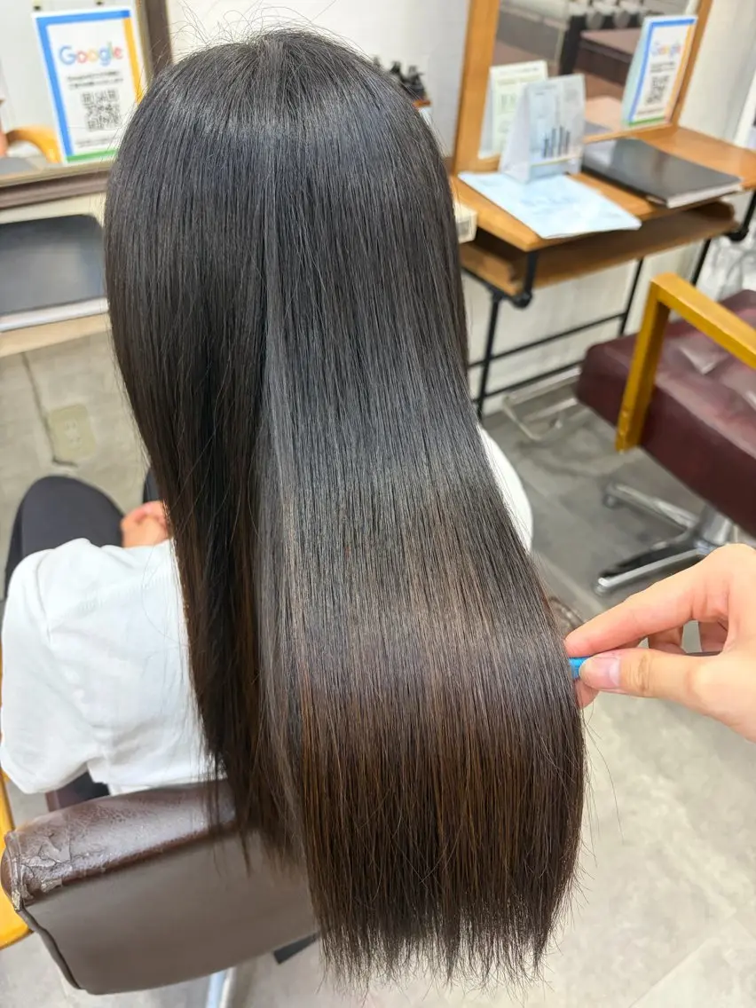 ロング 縮毛矯正 ⭐️U-topia ⭐️和泉田 りさ⭐️のヘアスタイル