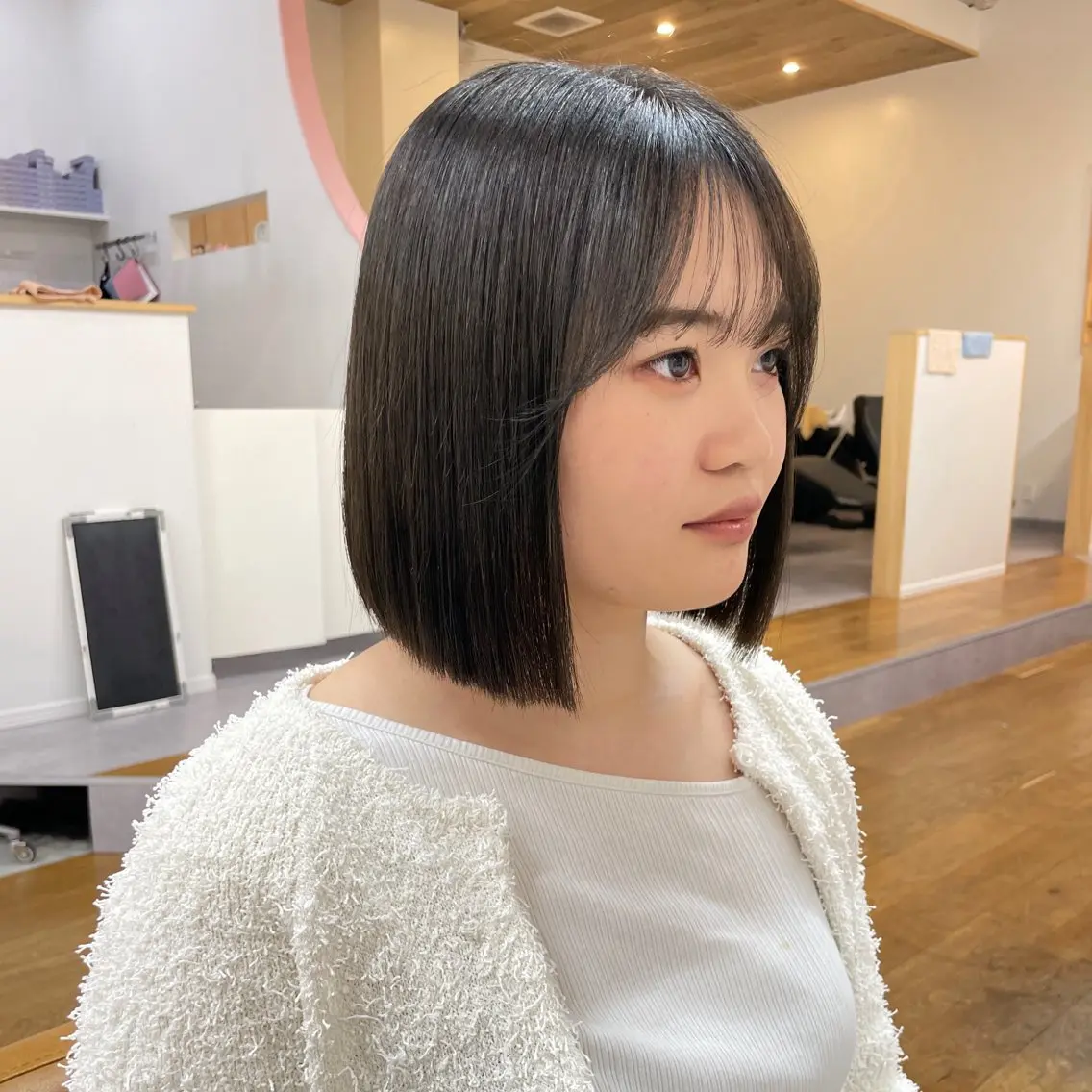 ミディアム Haruka /大宮美容室のヘアスタイル