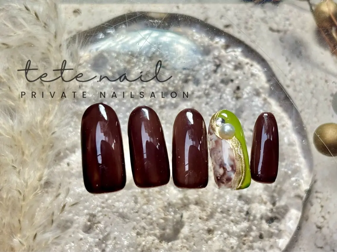 ネイル ハンドネイル tete. nailのネイルデザイン