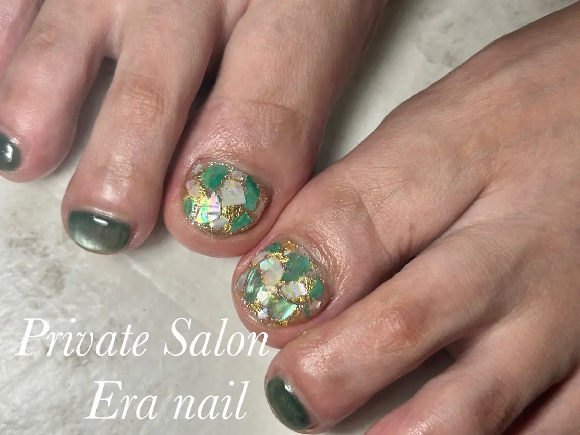 ネイル フットネイル フットネイル Era nailのネイルデザイン