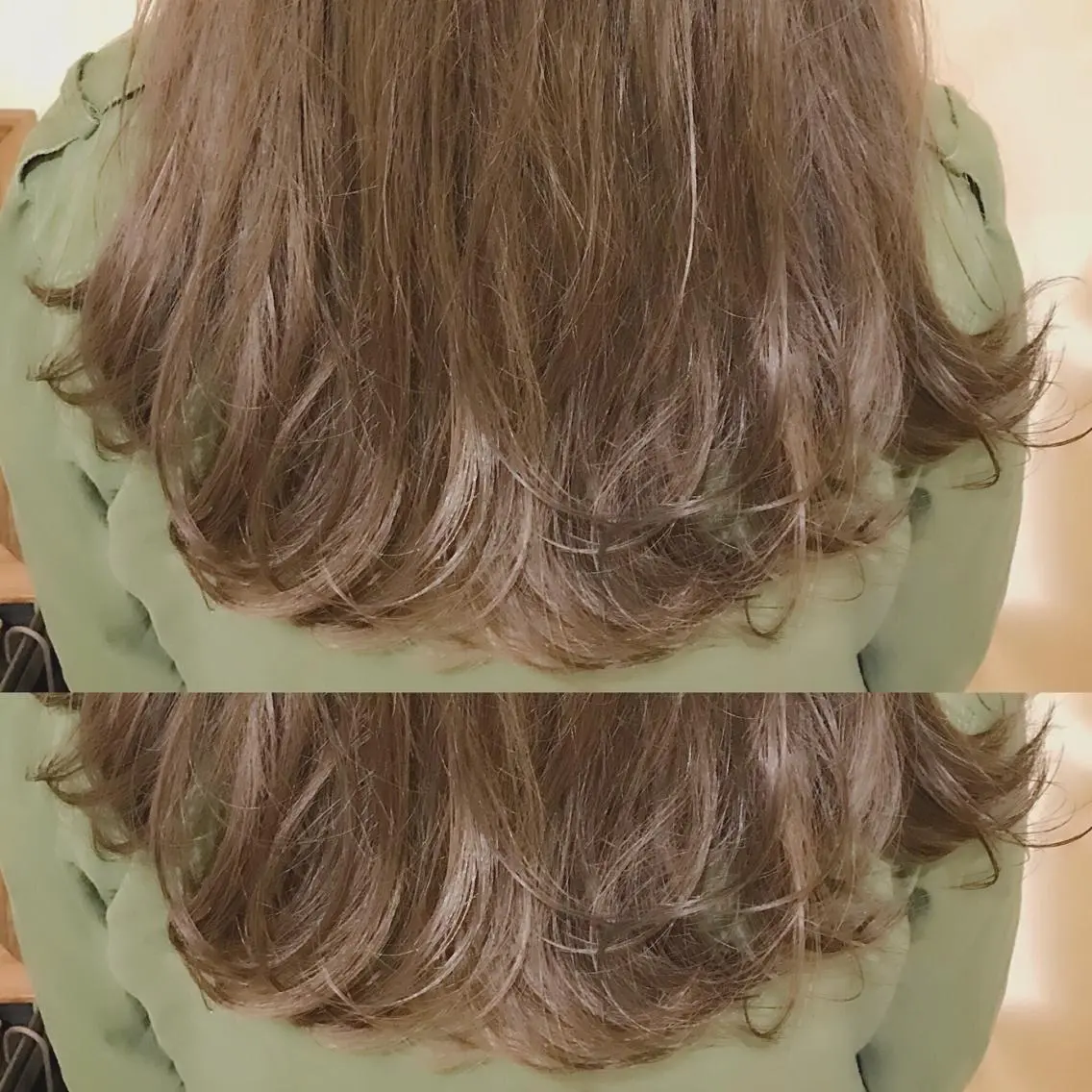 ミディアム セミロング カラー ハイライトカラー 外国人風カラー ハイライト 前田 敬太のヘアスタイル