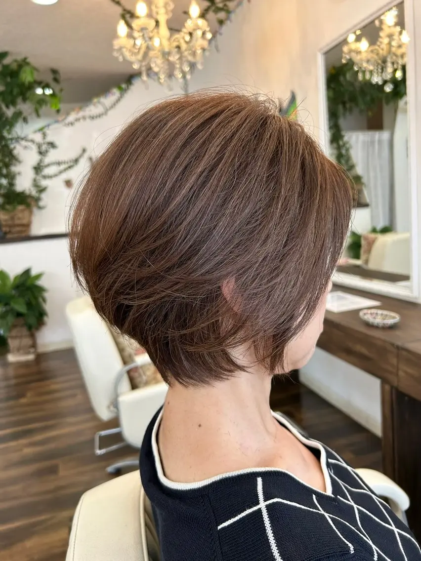ショート 大川 真矢のヘアスタイル