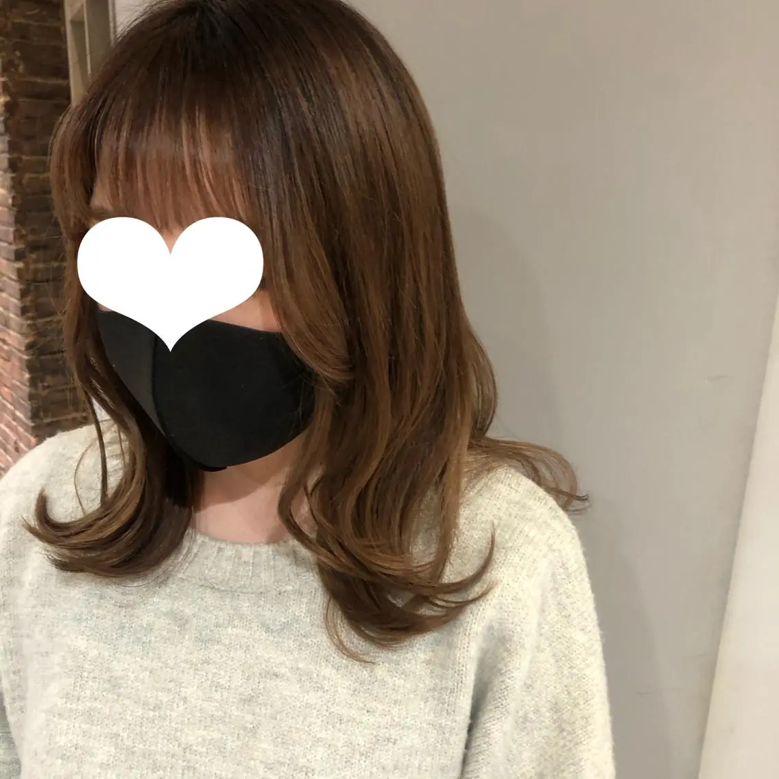 ミディアム ミディアムレイヤー 韓国風ヘア レイヤーカット 心斎橋🤍inity KIKOのヘアスタイル