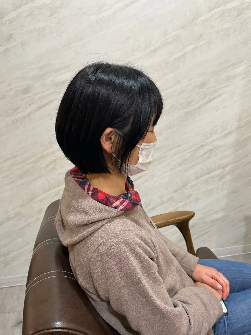 ショート care'A 林のヘアスタイル