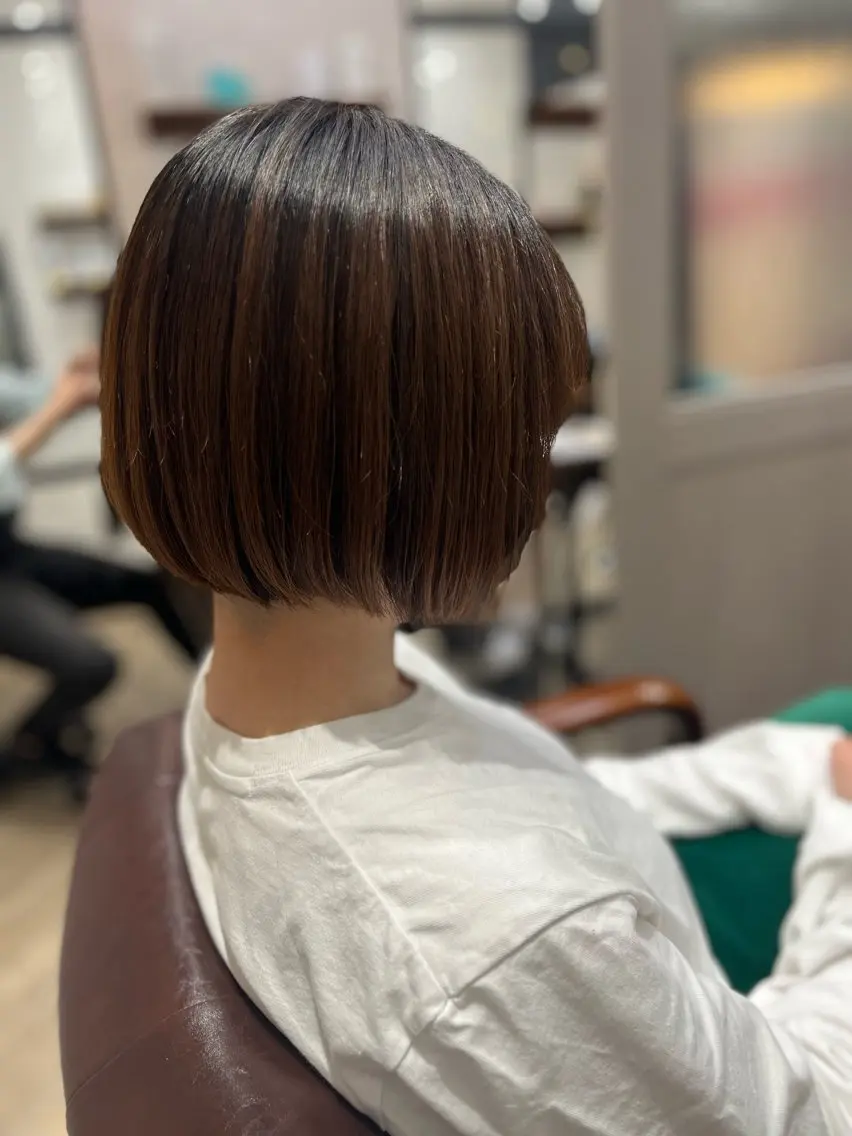 ショート ボブ 🫧ぷる艶カラー🫧 Yuubi🦩のヘアスタイル