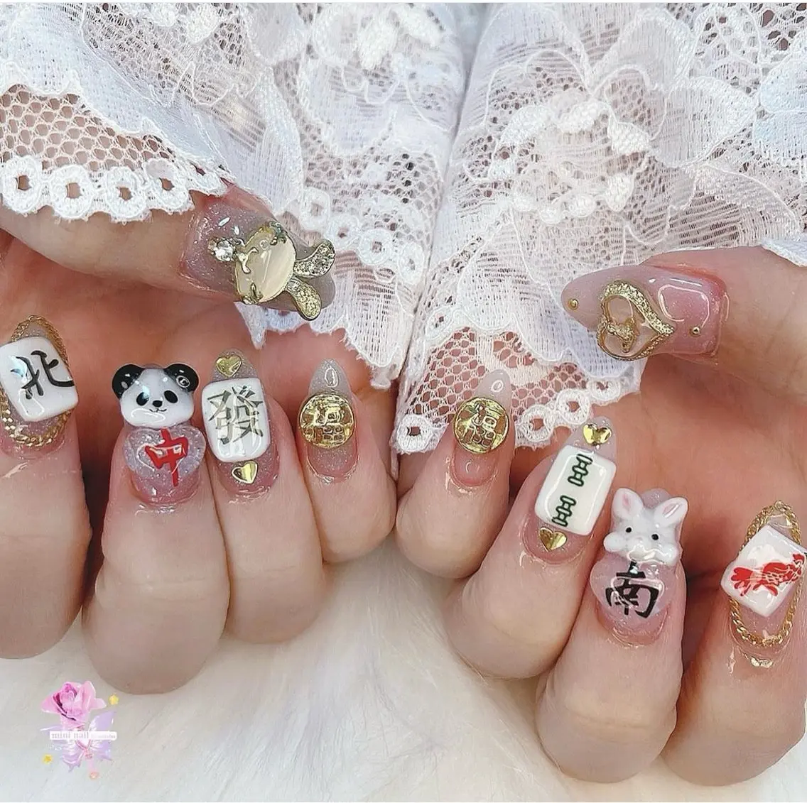 メンズ ネイル フレンチネイル ジェルネイル ワンホンネイル mini nailのネイルデザイン