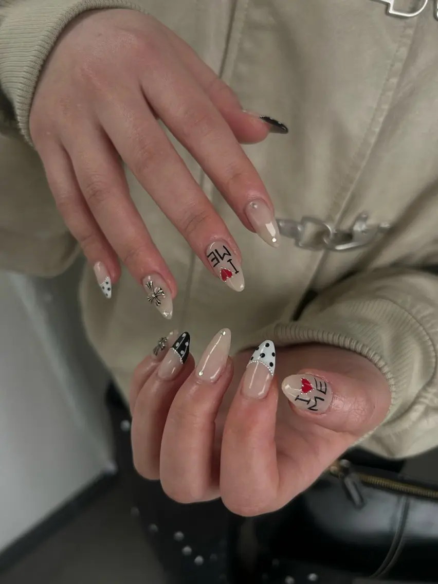 ロング ハンドネイル Nbibi nail salonのネイルデザイン