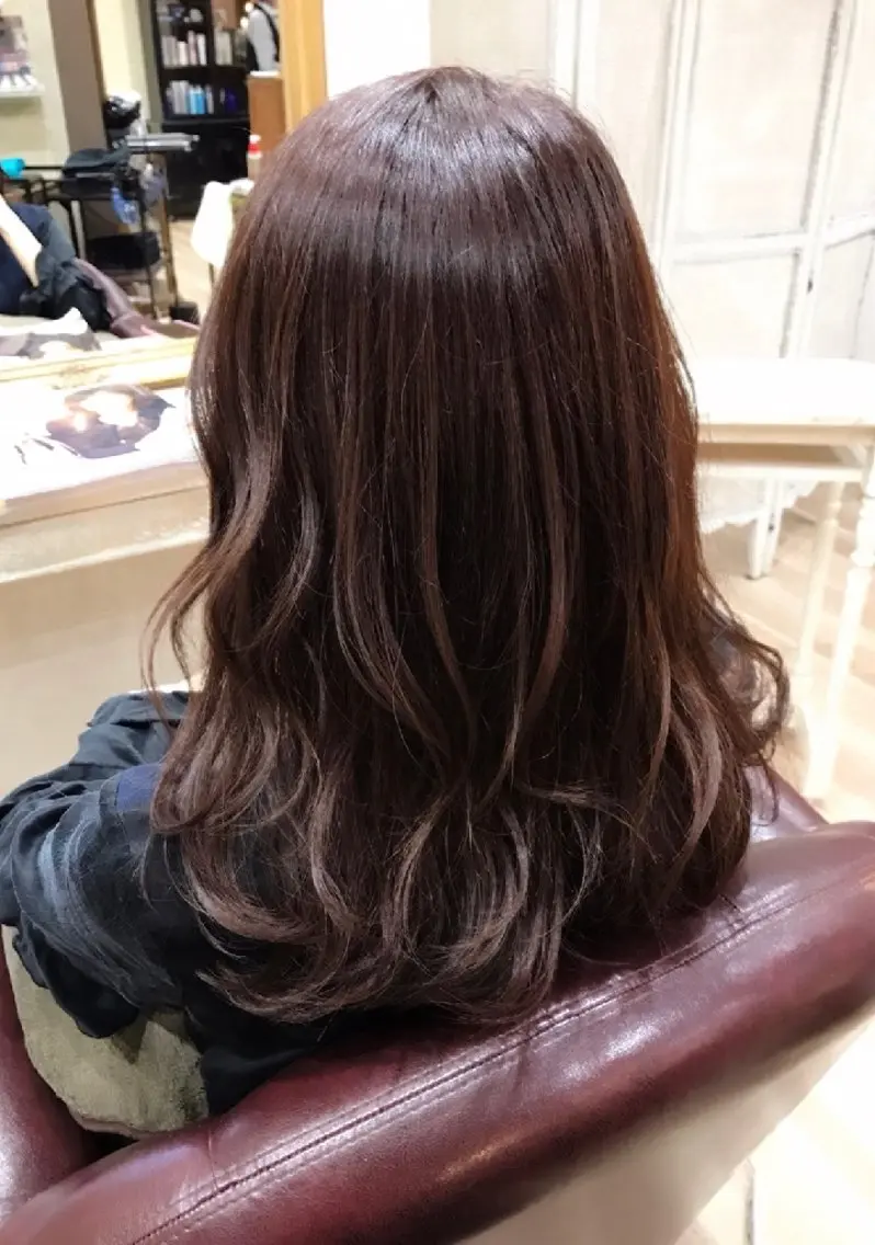 ロング 柴田 冬羽のヘアスタイル