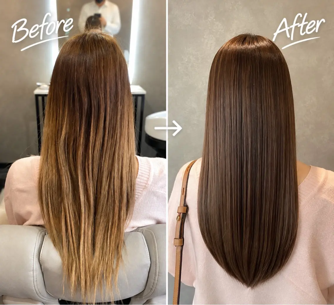 ロング 髪質改善 トリートメント ヘアカラー トリートメント 髪のお悩み改善✨ Teruのヘアスタイル