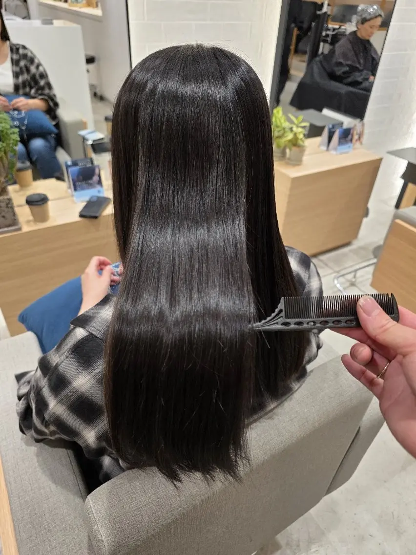 ロング カット 縮毛矯正 ✂髪質改善ストレート NO.1 深澤 颯斗のヘアスタイル