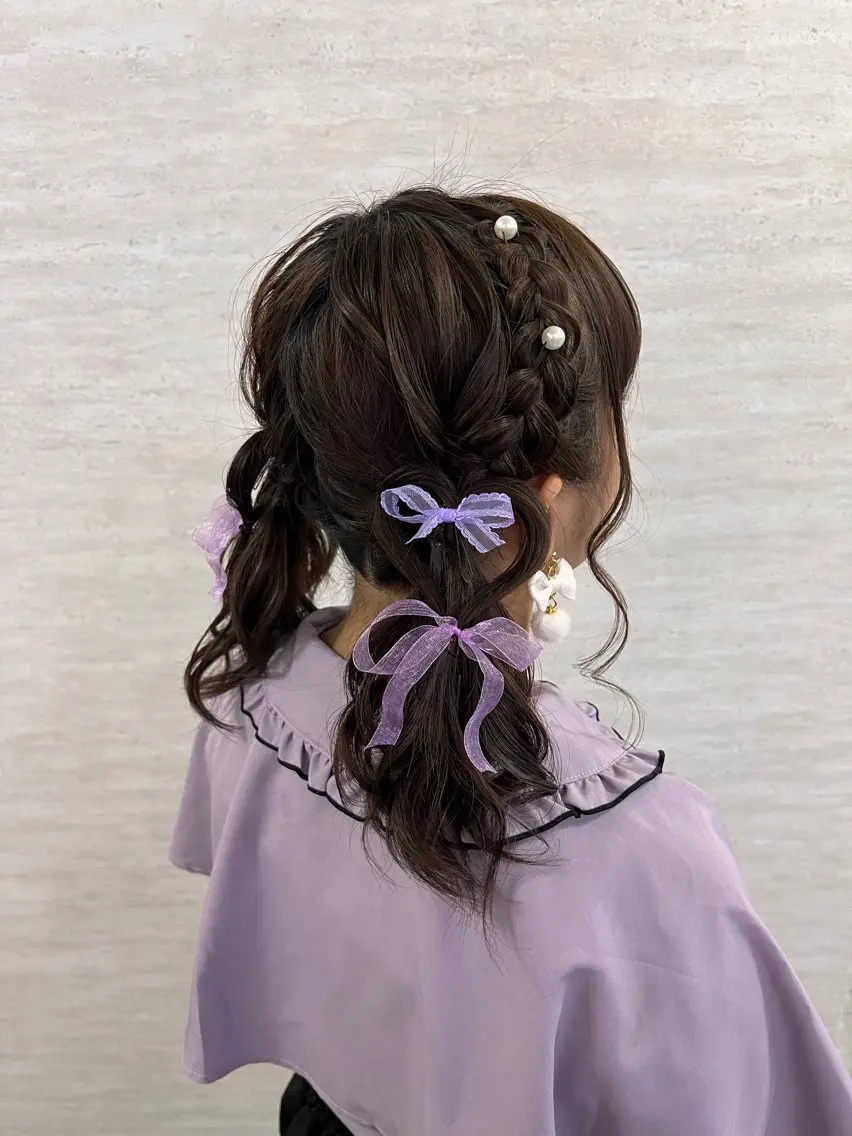 ヘアアレンジ 鈴木 芽香のマツエク・マツパデザイン
