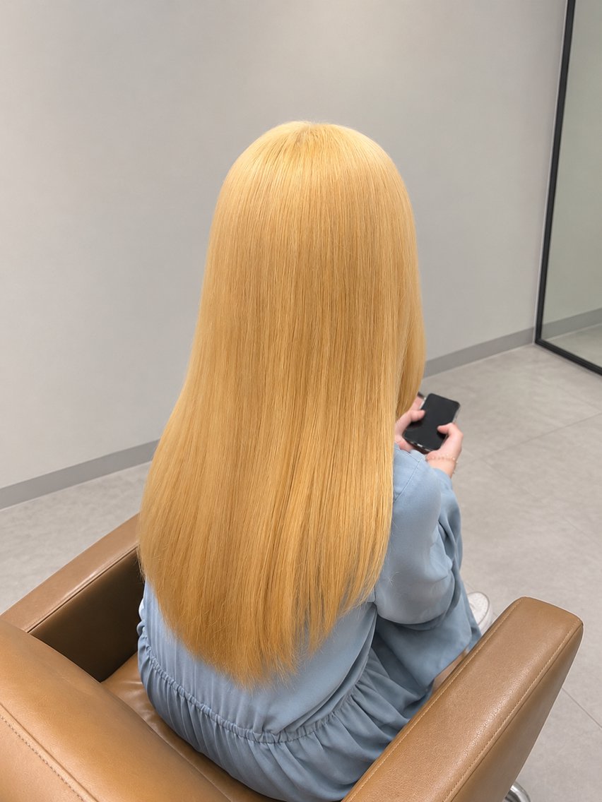 ロング カラー ヘアカラー トリートメント レイヤー/暖色カラー 🦋Ichikaのヘアスタイル