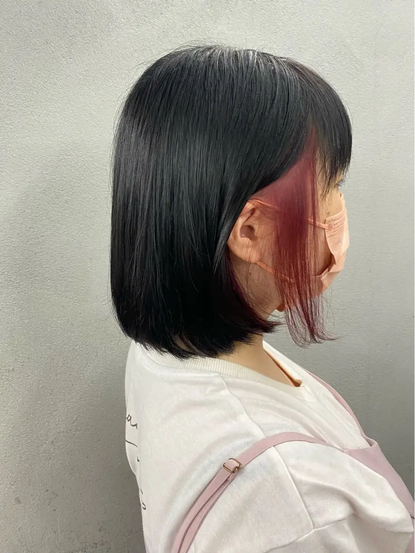 ショート カラー カット ヘアカラー 柏 デザインカラー/ レイヤー🐣シオリのヘアスタイル