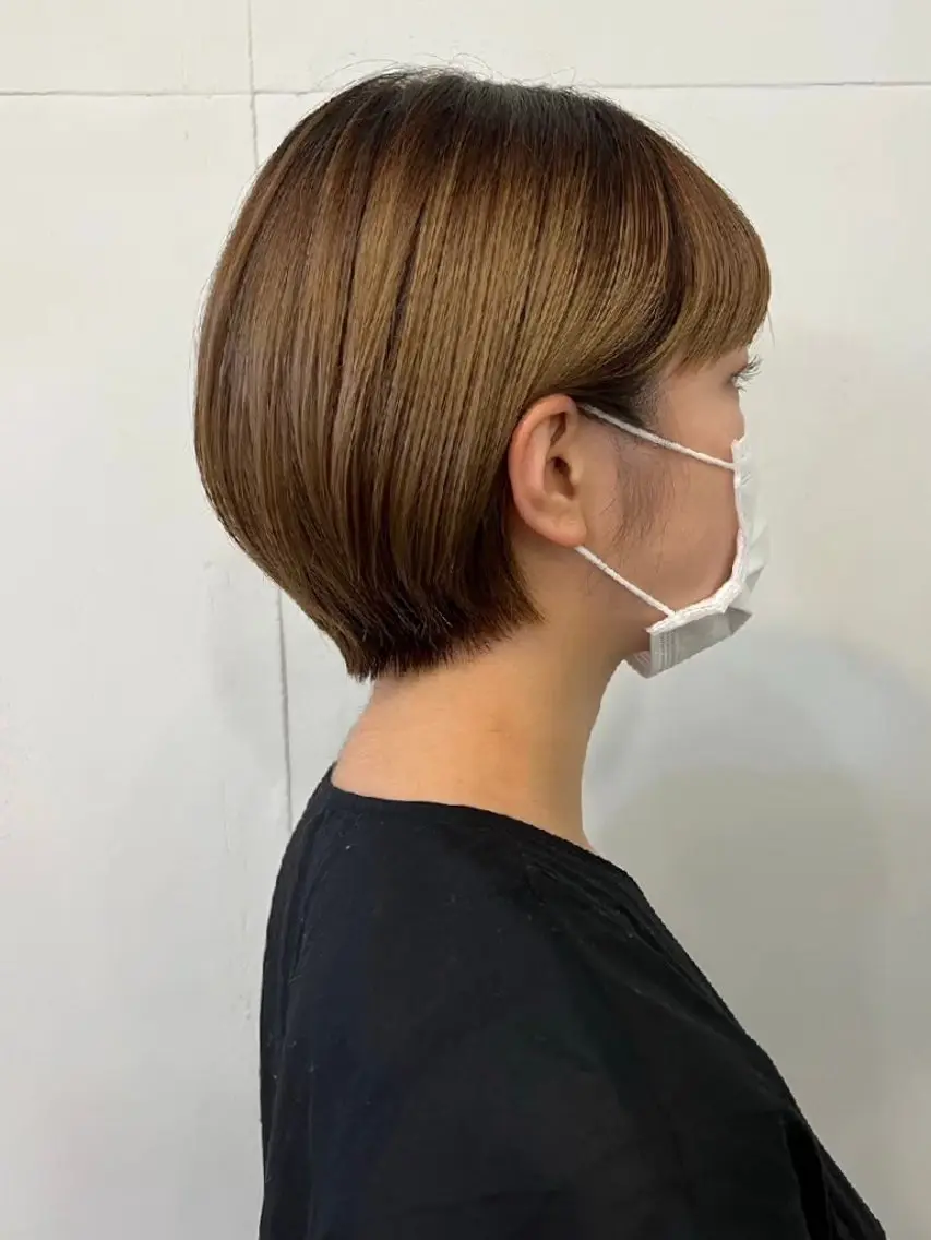 ショート 井上 日菜子のヘアスタイル