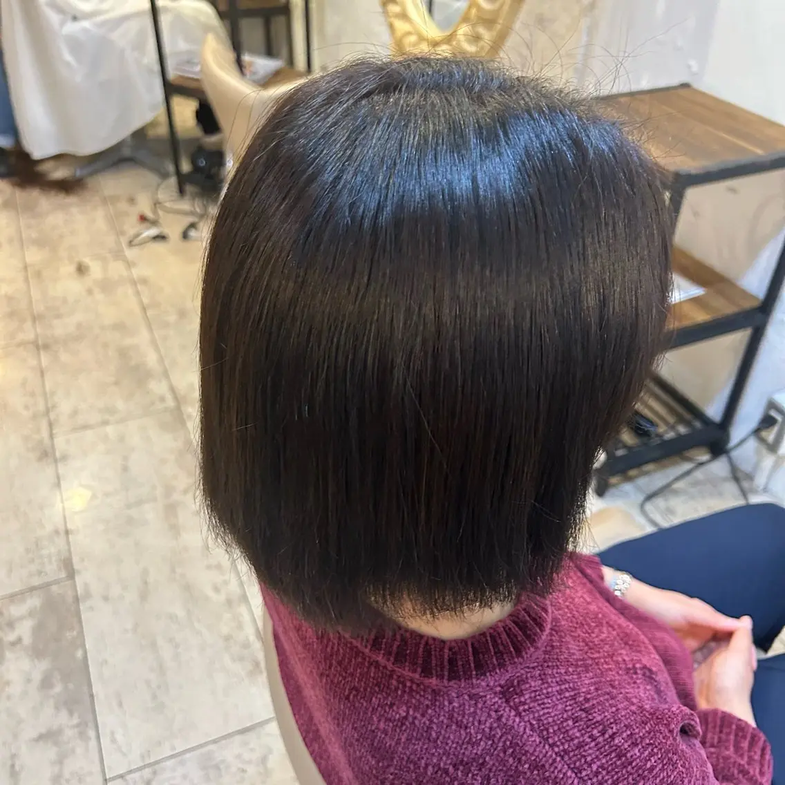 カラー ARISE 都立大学 稲月 瑞喜のヘアスタイル