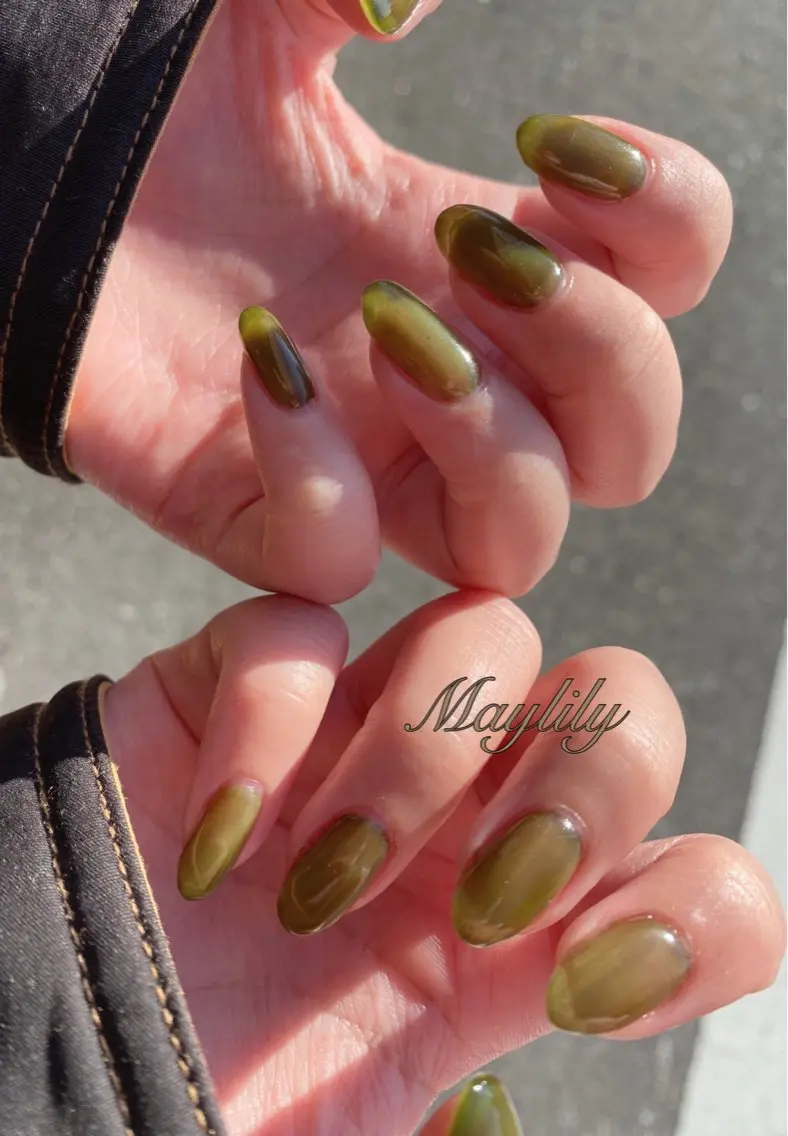 ネイル ワンカラーネイル Nail salon Maylilyのネイルデザイン