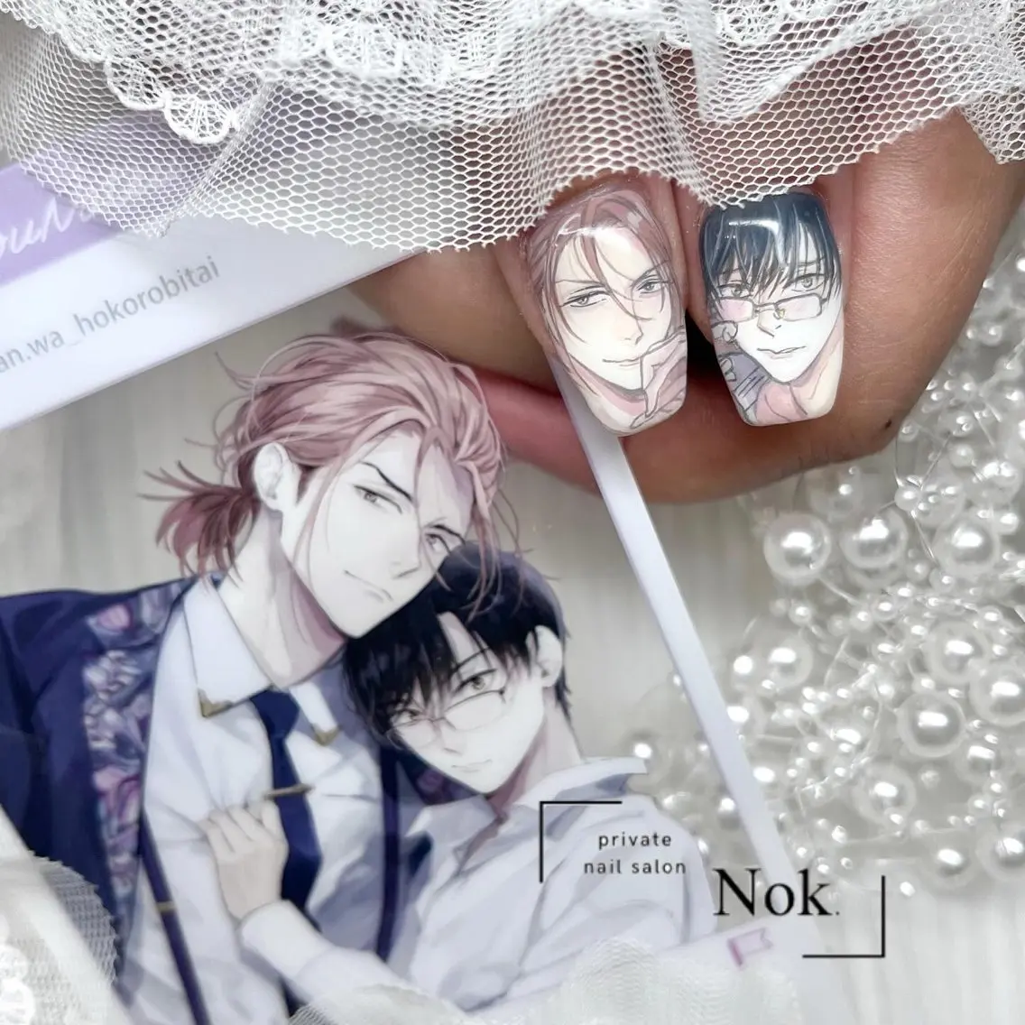 ネイル ハンドネイル 池袋痛ネイル Nok. 渡辺のネイルデザイン