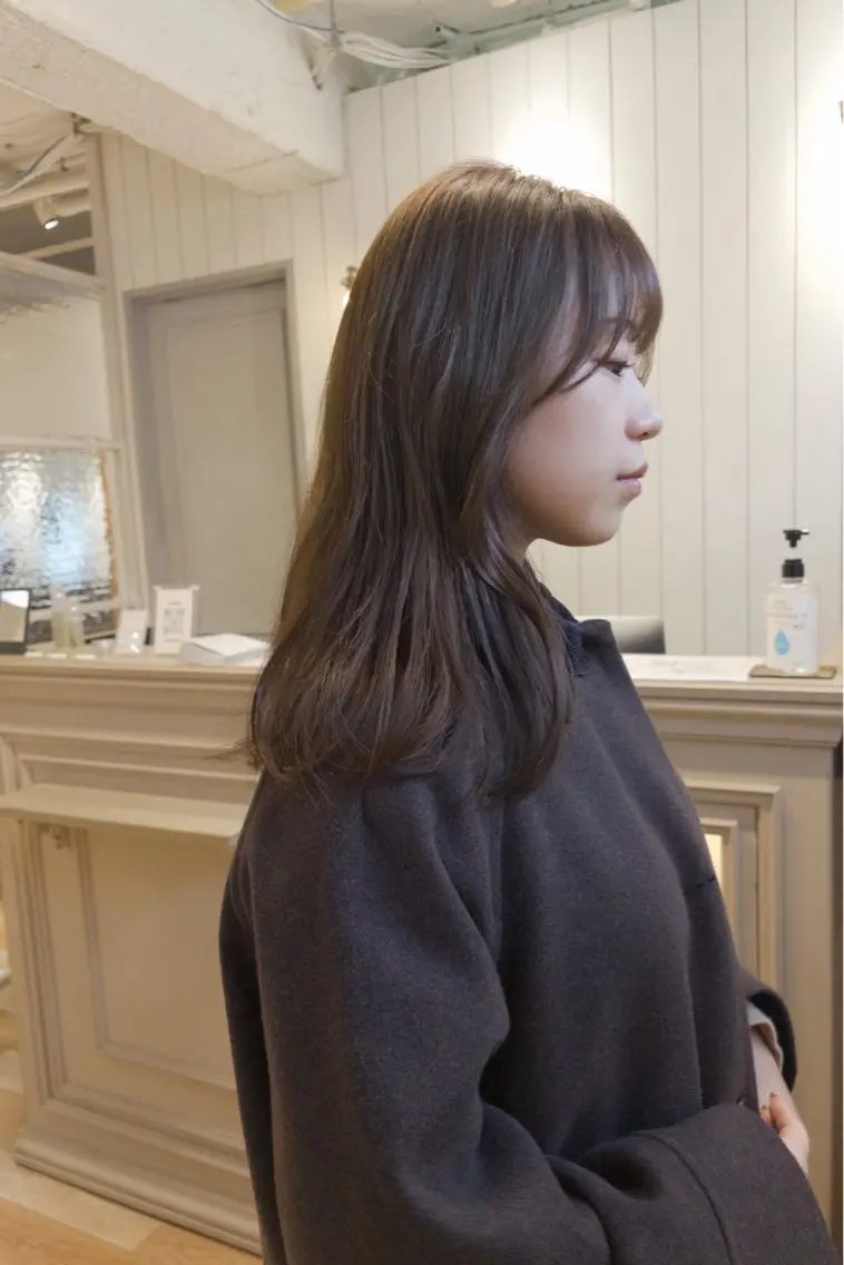 ミディアム カラー カット ヘアカラー ❕マンツーマン施術❕ 🍊Moemiのヘアスタイル