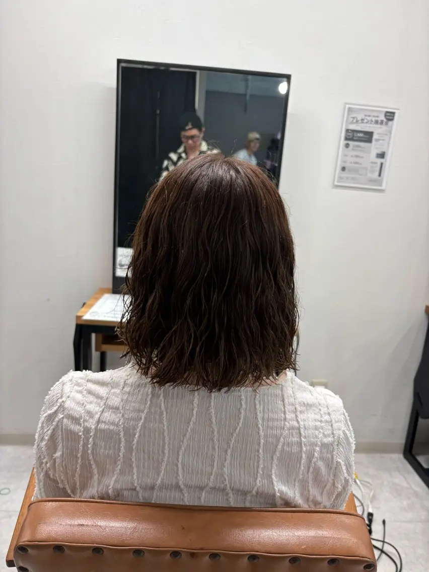 パーマ メンズ メンズパーマ 海外風パーマ カラー特化園田　楓莉のヘアスタイル
