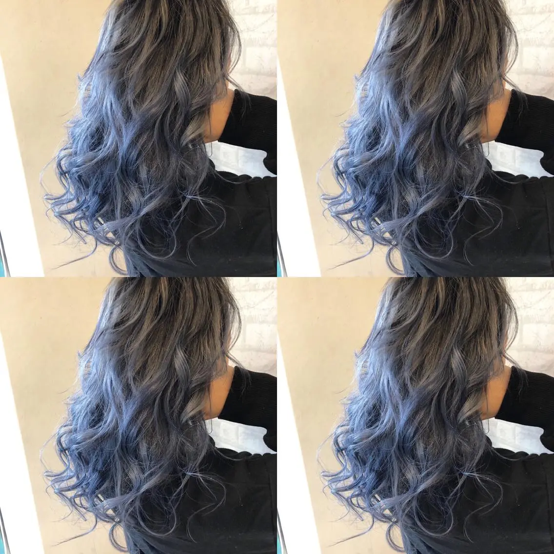 ミディアム カラー ブルーカラー ブルージュ カット ヘアカラー トリートメント JILBLAN京都 ショート/ハイライトのヘアスタイル