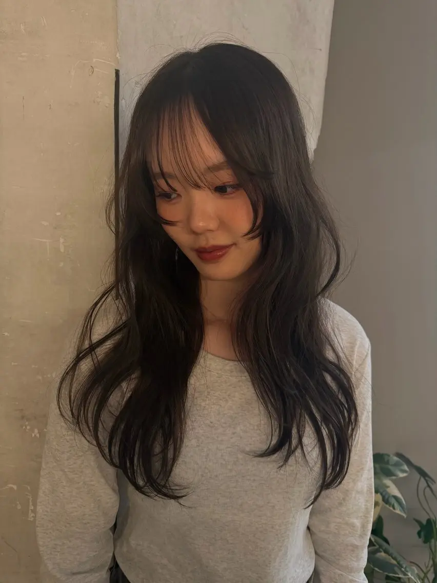 ロング ヘアカラー かえで👗 レイヤー/ボブのヘアスタイル