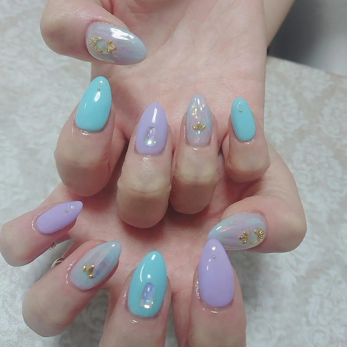 ネイル キラキラネイル JEWEL nailのネイルデザイン
