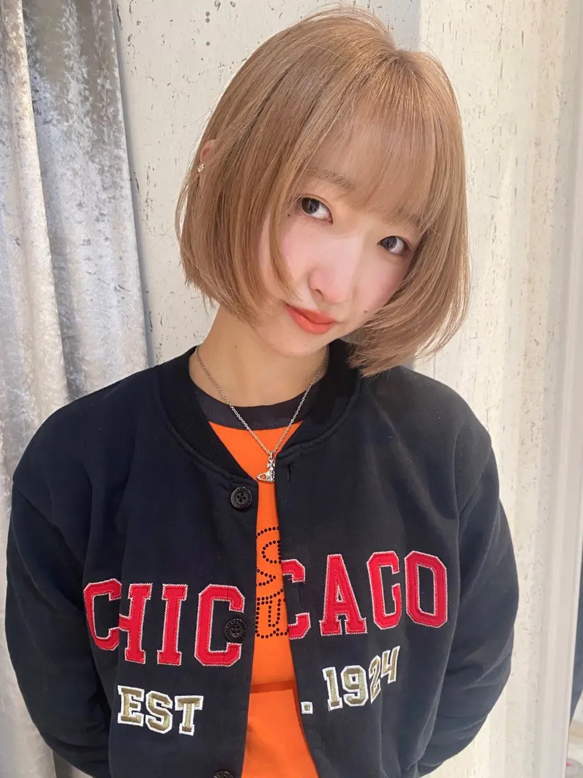 ショート カラー カット ヘアカラー トリートメント mai / linoah˚✧のヘアスタイル