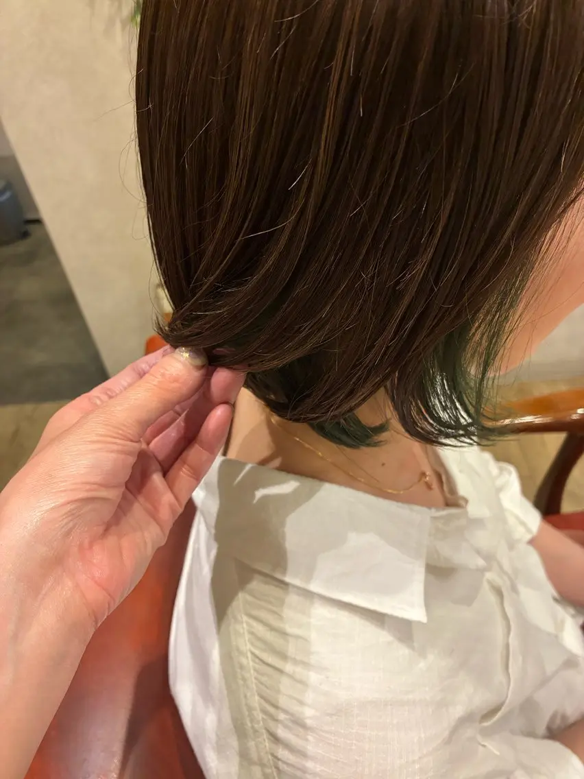 ショート カラー 清水 美香のヘアスタイル