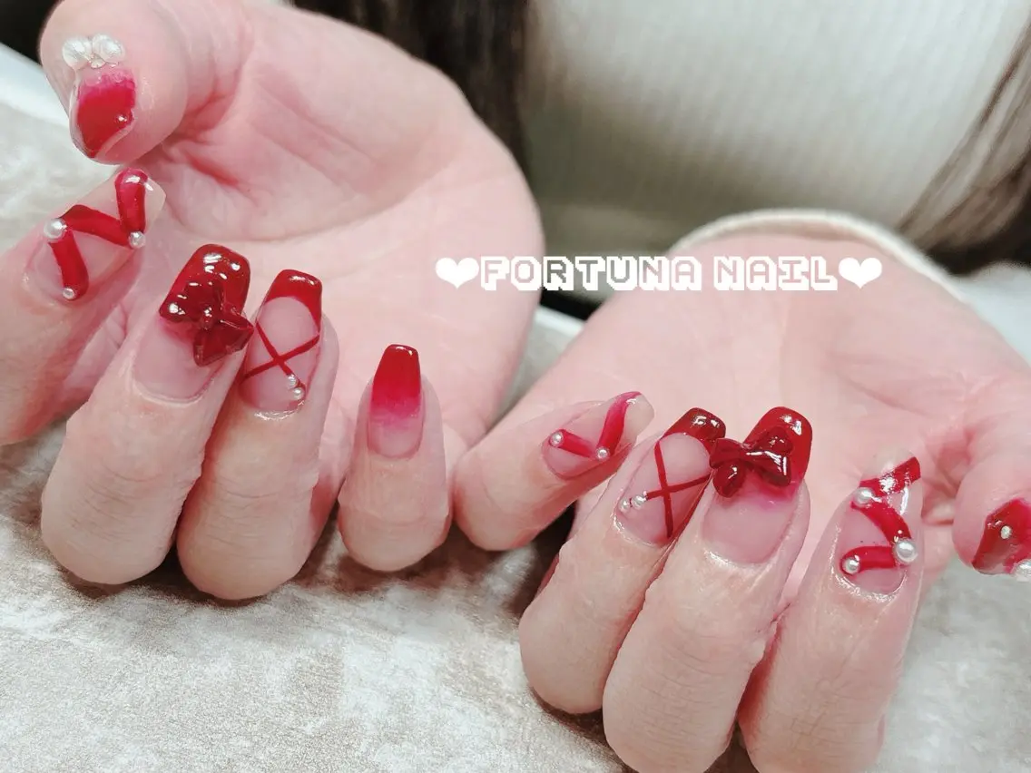 ネイル Nail •Head スパFortunaのネイルデザイン