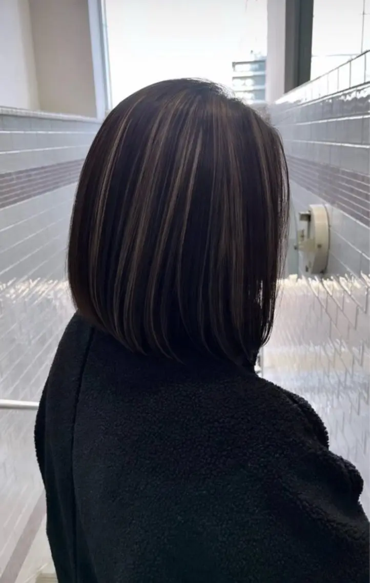 カラー 田村 柊真のヘアスタイル