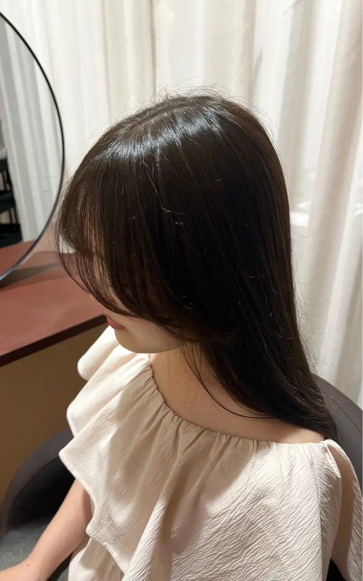 ロング 顔周りカット HINA /ショート / YOKEのヘアスタイル