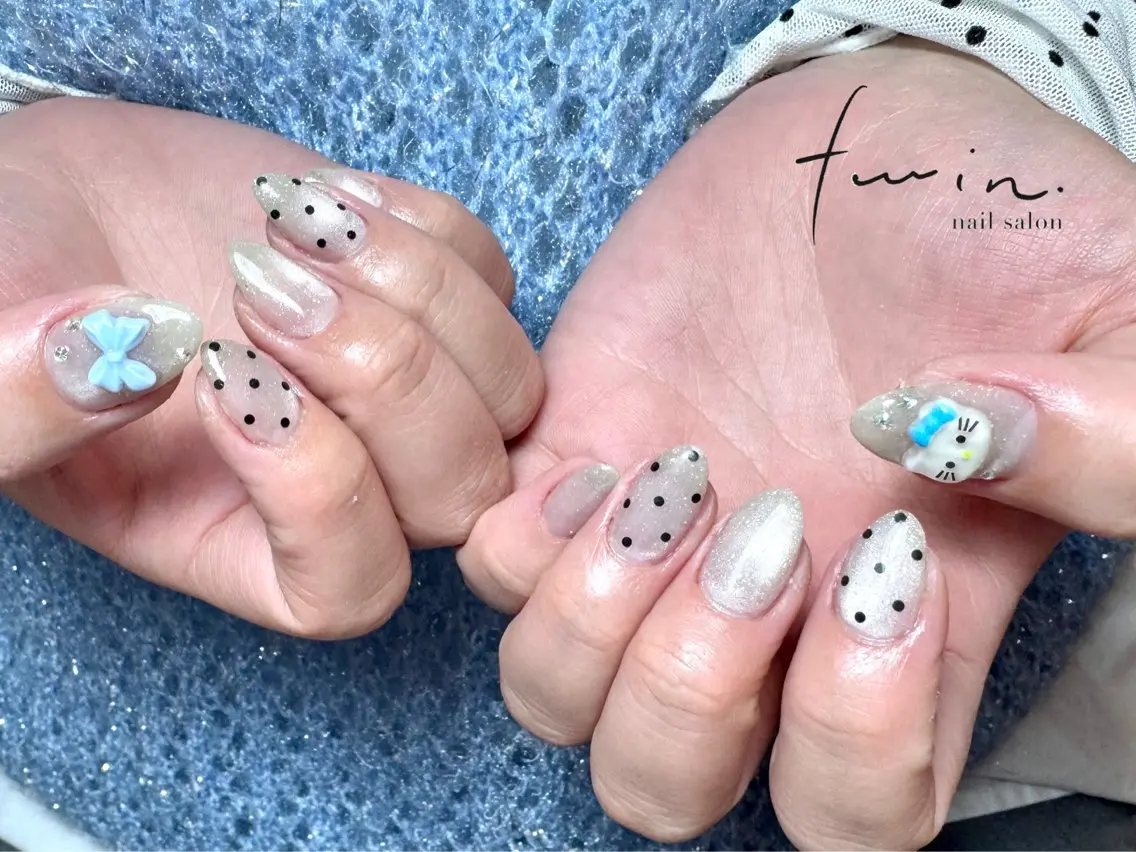 ネイル アートネイル ハンドネイル twin.riko 塩釜口のネイルデザイン