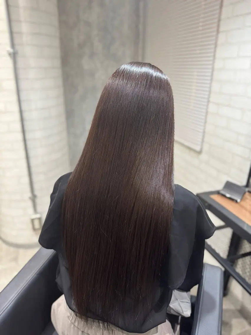 ロング カラー 髪質改善 カット ヘアカラー 縮毛矯正・髪質改善 支持率No1🫧北島のヘアスタイル
