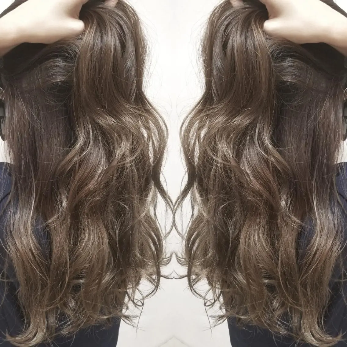 ロング カラー 髪質改善特化美容師 小林和哉のヘアスタイル