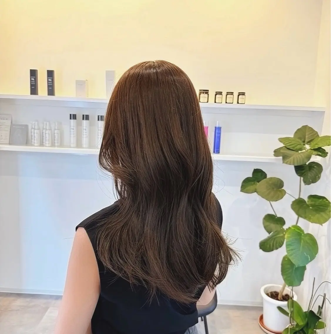 ロング カット ヘアカラー トリートメント 仙台で1番盛れるヘア 🎀 真依のヘアスタイル