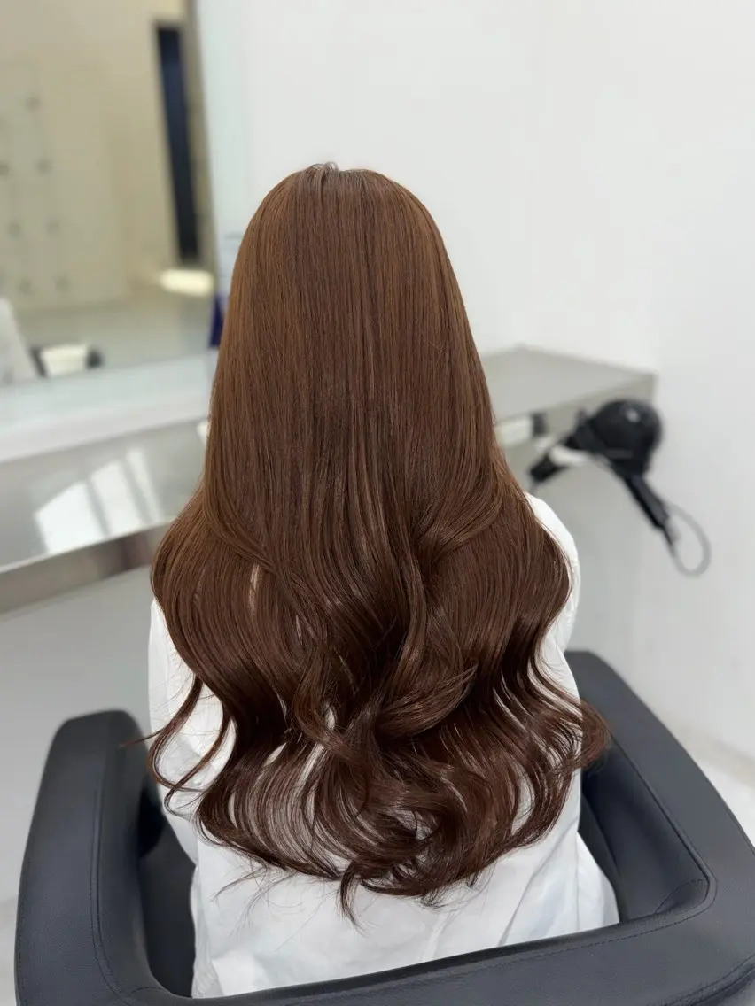 カラー カット ヘアカラー トリートメント 透明感カラー🎀艶髪 Anju/渋谷🎀のヘアスタイル