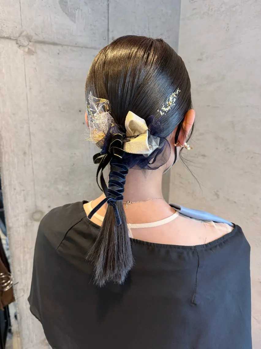 ヘアアレンジ はやしほのか| ヘアセット×カラーのヘアスタイル