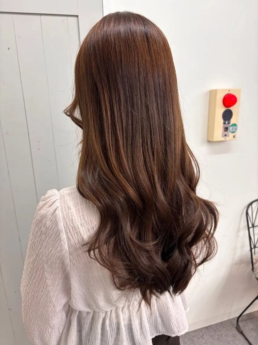 ロング カラー ヘアカラー 【 clan 】 *.✯ANNA✯.*のヘアスタイル