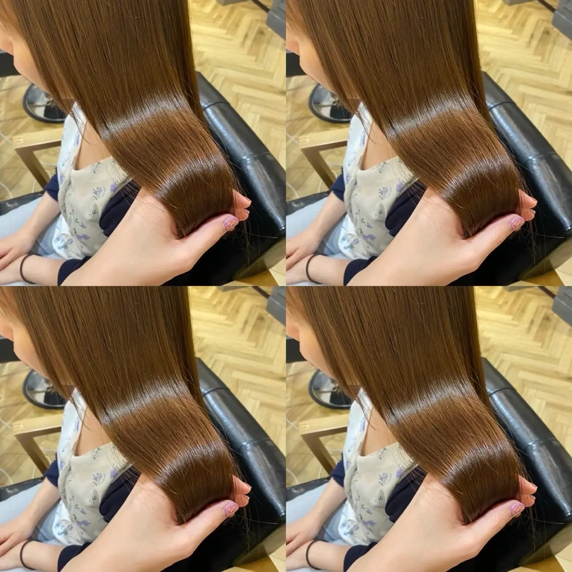 ロング カラー カット ヘアカラー トリートメント レイヤー×ブリーチ ×エクステ💫ひかるのヘアスタイル