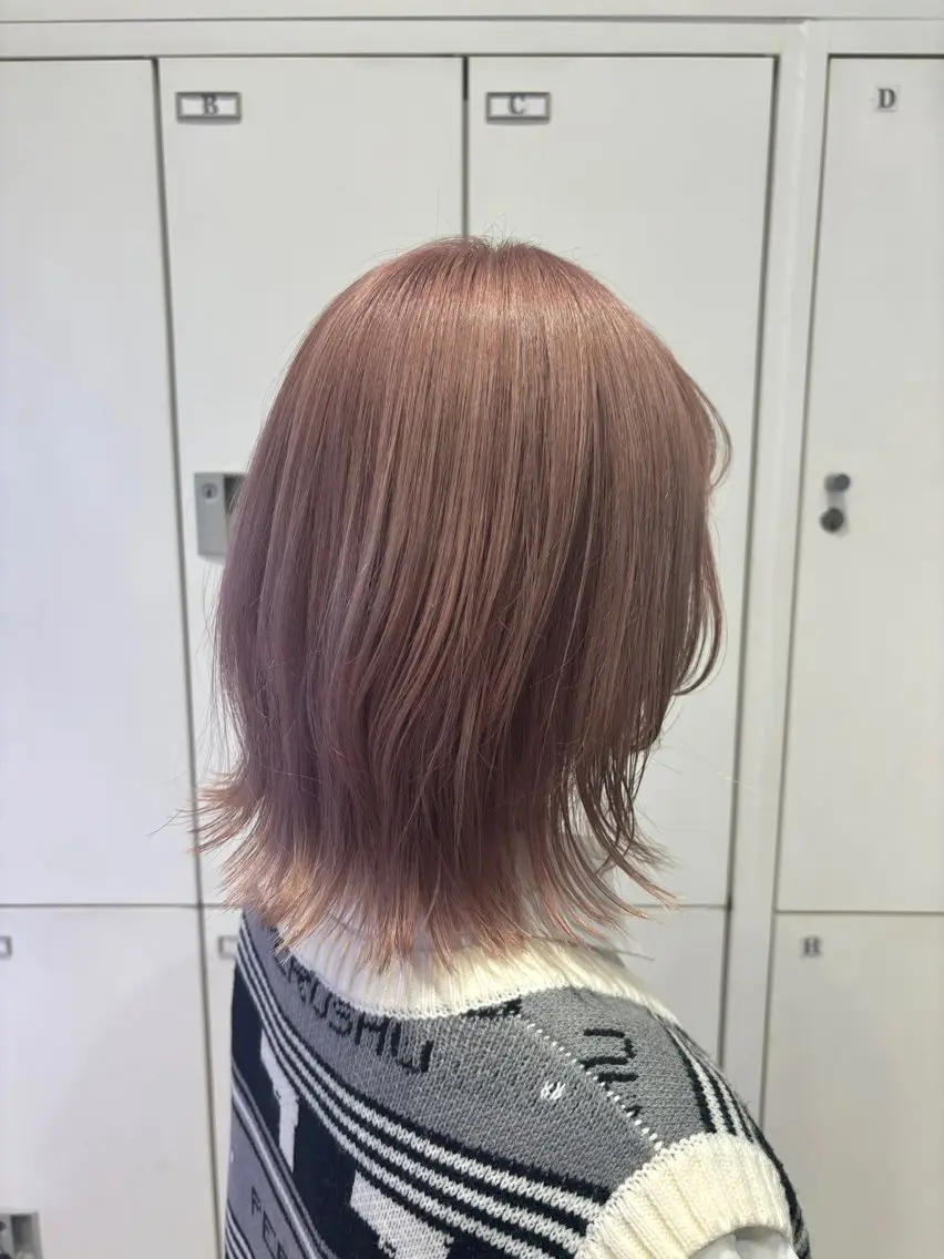 ミディアム カラー 💎【ちゅるんカラ ー】あいみ💎のヘアスタイル