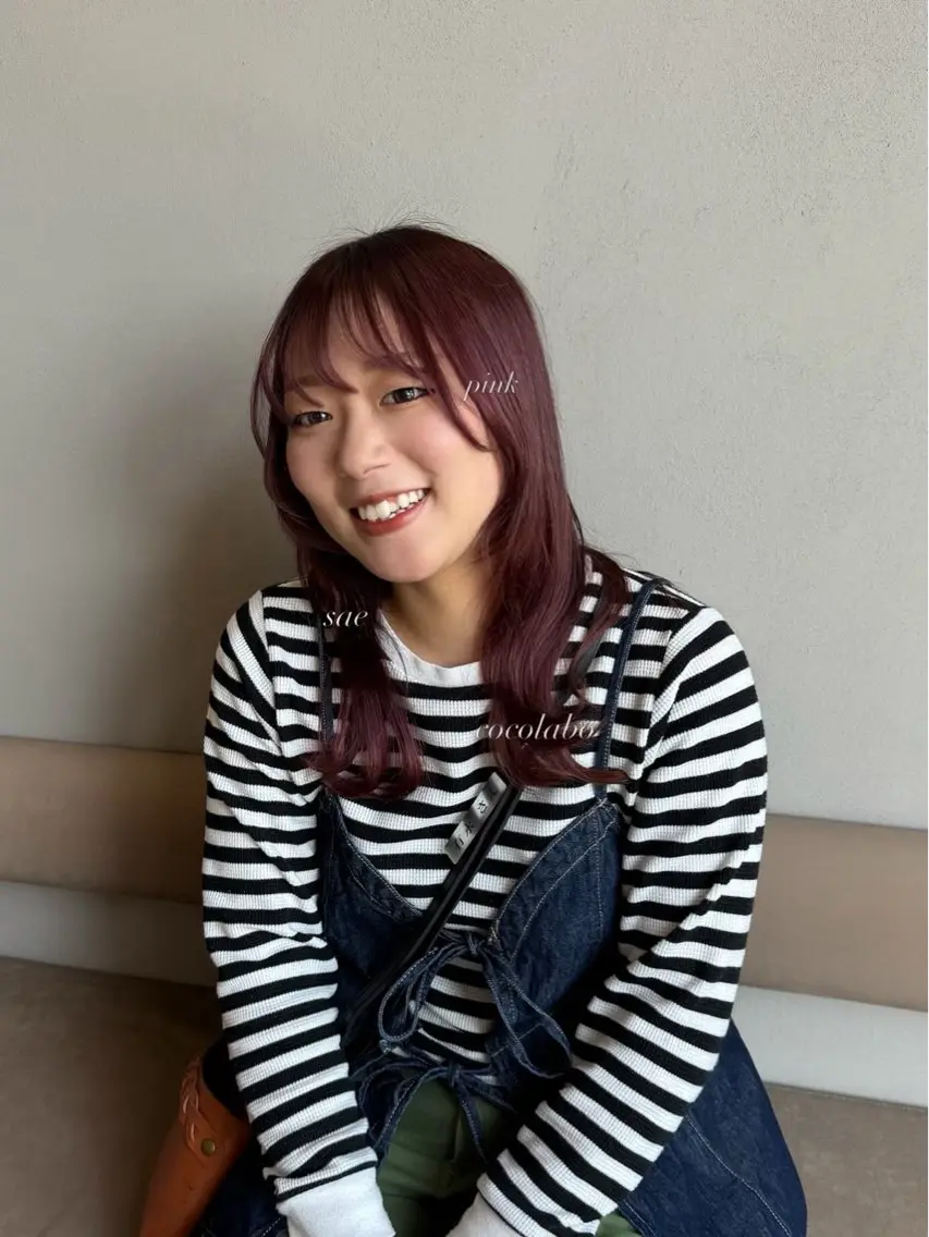 カラー 松本 夢叶のヘアスタイル