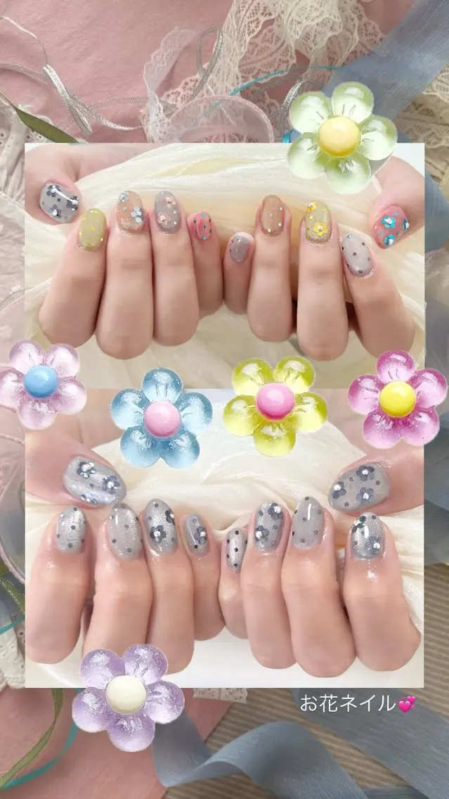 ネイル ハンドネイル Hazel💎 Azusaのネイルデザイン