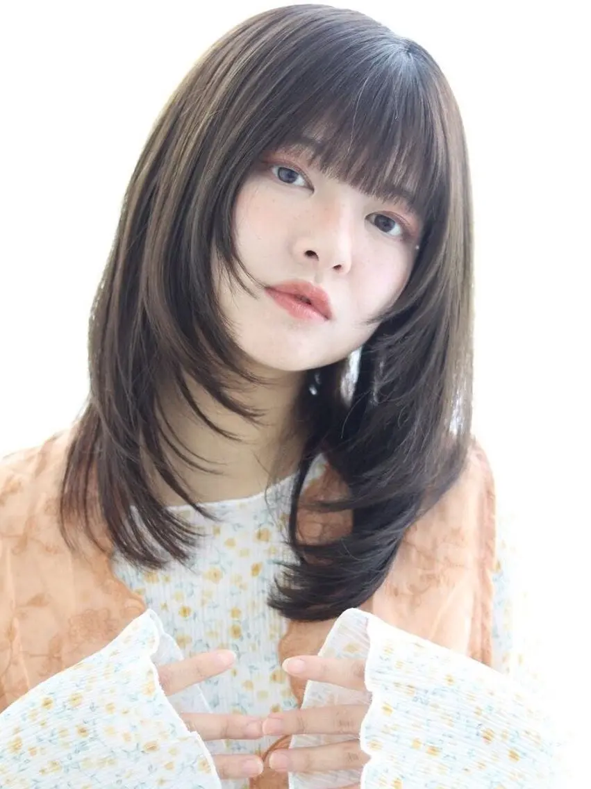 ミディアム 濱崎 夢叶✂️のヘアスタイル